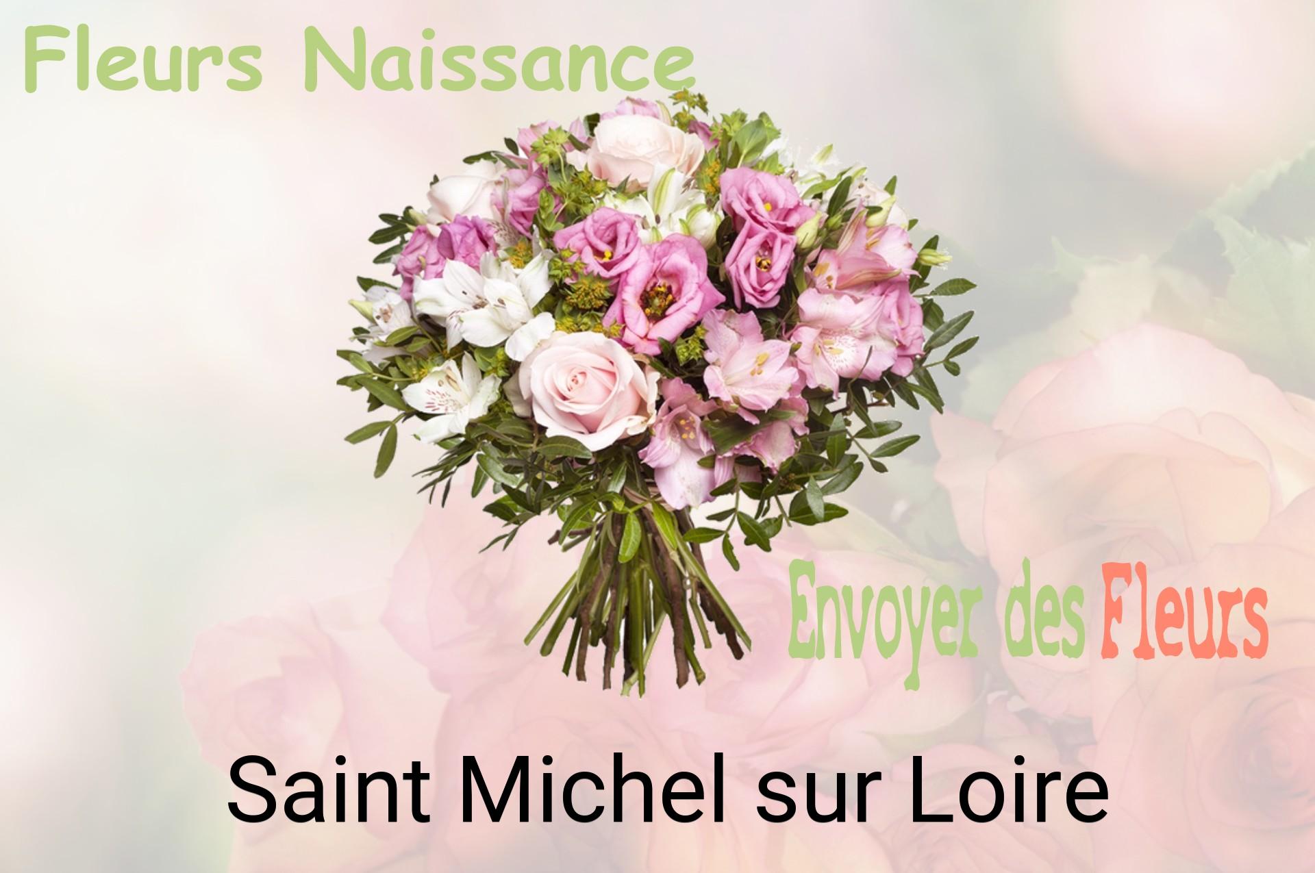 Bouquet de fleurs de naissance livré à Saint-Michel-sur-Loire